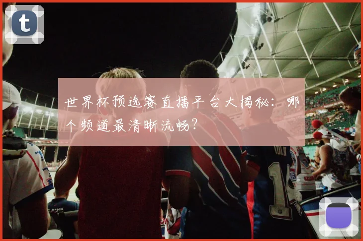 世界杯预选赛直播平台大揭秘：哪个频道最清晰流畅？